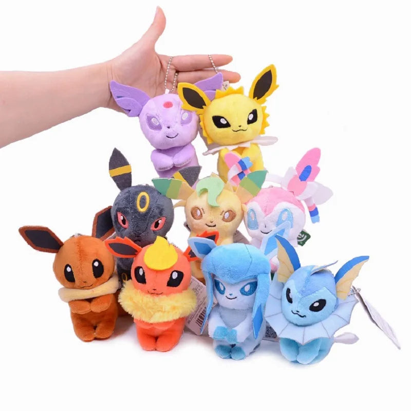 10Cm Pokemon Kawaii Pikachu Jenny Turtle Cartoon Anime Stuffed Plush Toys Doll Kids Birthday Christmas Gift