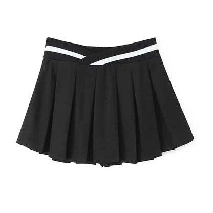 Suninheart Golf Women's Apparel Summer New Product Outdoor Sports Shorts Underskirt Elastic Waist Pleated Skirt Mini Short Skirt