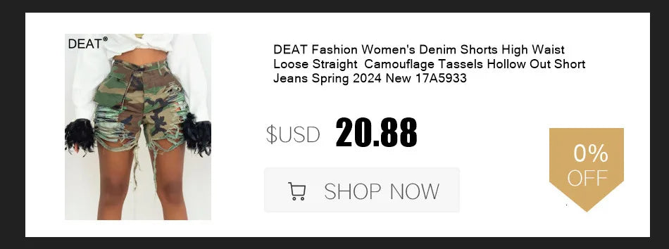 DEAT Fashion Pantalon en jean pour femme taille haute avec coutures contrastées noires et bleues, longueur au sol, jambes larges, automne 2024, nouveau 7AB763