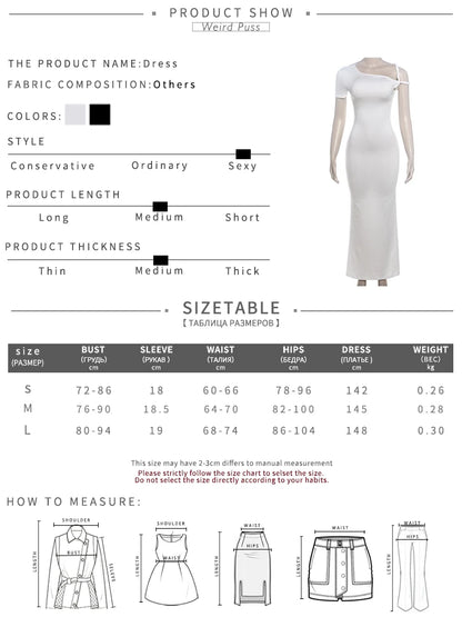 Weird Puss Bandage Dress Woman Summer Sexy Irregular Solid Sheath Chic Stretch  Body-Shape Smooth Birthday Party Elegant Bodycon