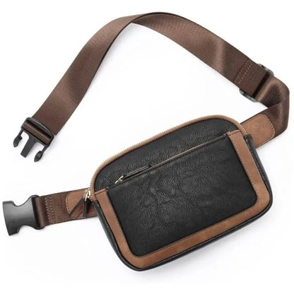 Women Fashion PU Waist Pack Casual Crossbody Chest Bags Unisex Hip Sack Travel WaterProof Belt Bag Sport Purse women hand bags