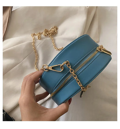 Fashion Starry Sky Round Bags Women Crossbody Bag Luxury Chain Circular Shoulder Bag Lady Small Embroidery Women's Handbag