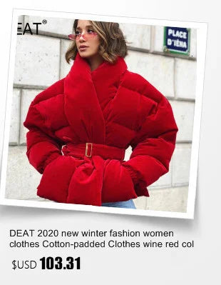 DEAT 2024 nueva moda mujer ropa cuello vuelto mangas largas bordado cintura alta bolsillo chaquetas largo medio WO51101L