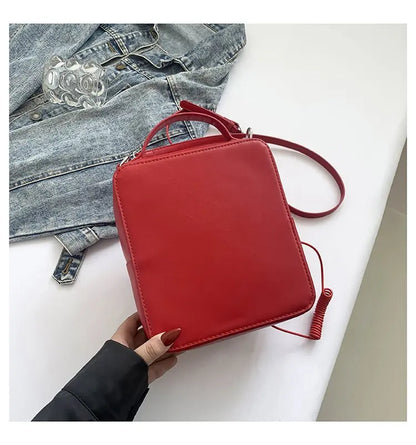 Bolso de mano para mujer, divertido bolso de hombro con forma de teléfono para niñas, estilo de moda femenino, lindo bolso cruzado