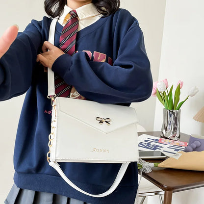 Bolso pequeño tipo Itabag para mujer, novedad de verano 2023, bolso japonés JK para niñas, minibolso de hombro transparente, bolsos cruzados de piel sintética, bolsos con cadena