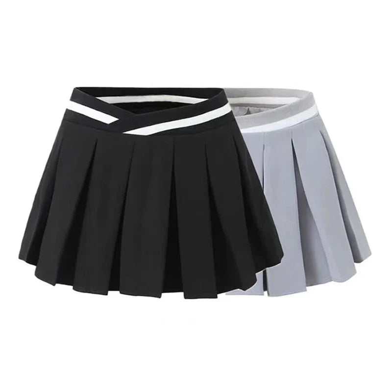 Suninheart Golf Women's Apparel Summer New Product Outdoor Sports Shorts Underskirt Elastic Waist Pleated Skirt Mini Short Skirt