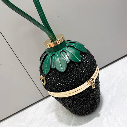 Bolso de mano de noche Bolsos y carteras de lujo Bolsos de hombro de diseñador Bolso de mano Bolso tipo cubo Bolso de banquete de forma linda