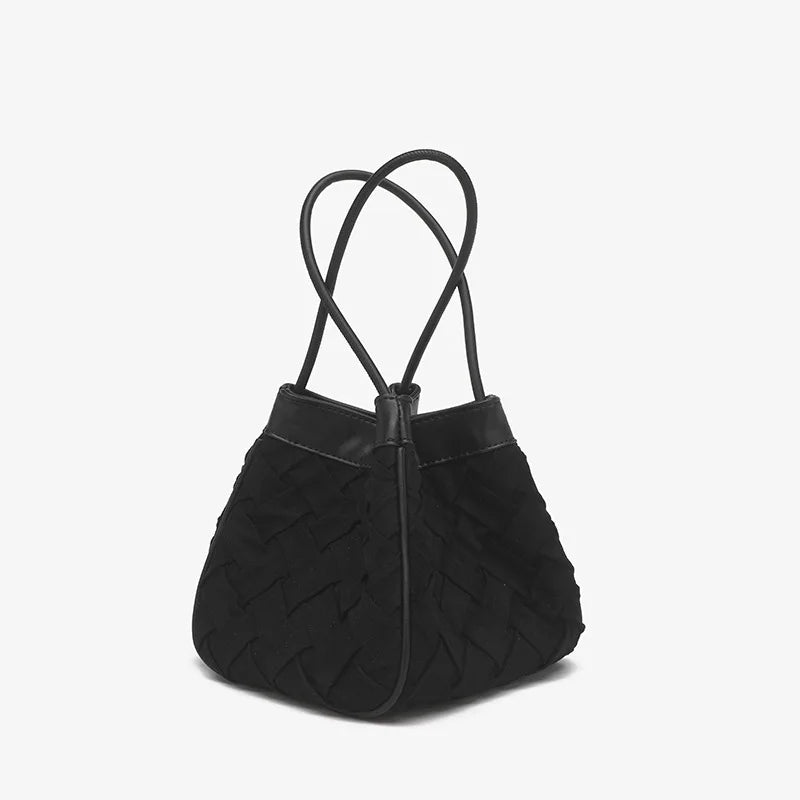 Sacs composites de mariage en velours tissé pour femmes, sacs à main de luxe de créateur, sacs à main 2024, nouveauté à la mode, petit portefeuille à bandoulière