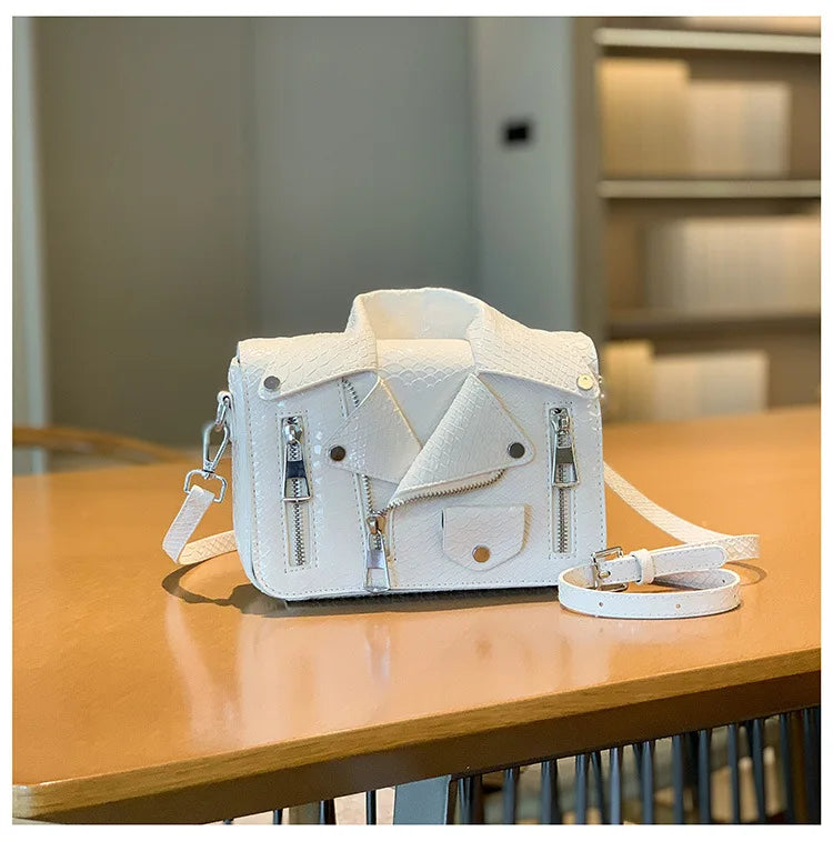 Fashion Jacket Design Crossbody Bag PU Clothes Shape Women Handbag Purse Brand Designer Lady Shoulder Bags Luxury Women's Bag