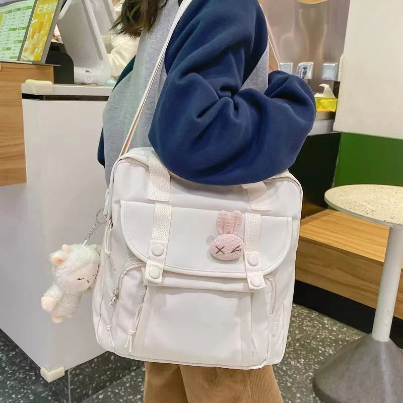 Japanese Preppy Style Handbags High School Students JK Tote Shoulder Bag For Women Backpack School Bags Crossbody Bags Mochilas