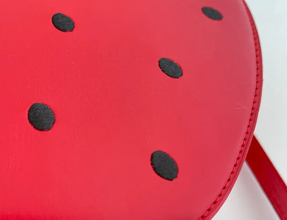 Cute Strawberry Bag For Women Funny Fruit Shape Handbag Women's Small Shoulder Bag Crossbody Bag