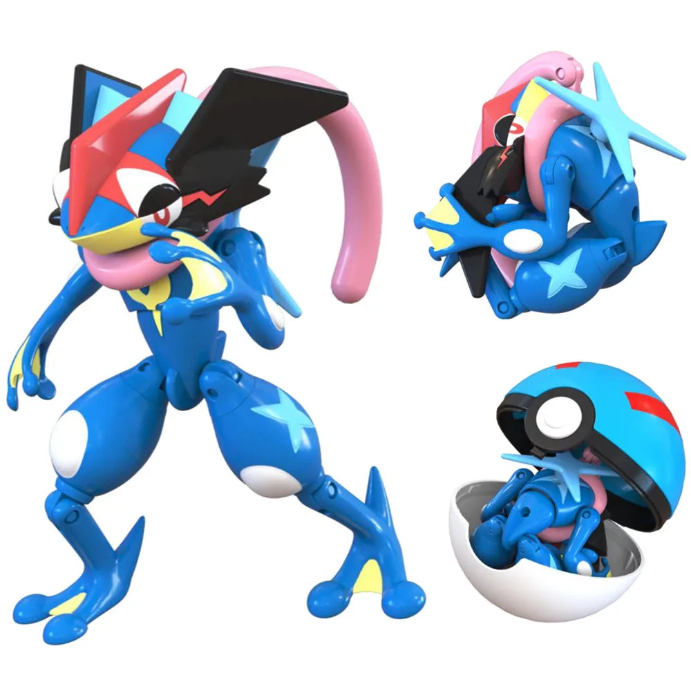 12 Styles Pokemon Figures Toys Variant Ball Model Pikachu Lucario Pocket Monsters Koga Ninja Frog Action Figure Toy Gift