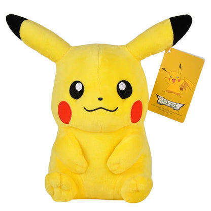 Jouets en peluche Pokémon de 20 à 30 cm, Kawaii Pikachu, Jenny, tortue, Gengar, figurines de dessin animé, poupée, cadeau d'anniversaire pour enfants