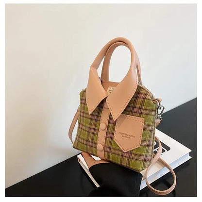 Bolso de mujer, estilo de ropa, bolso de hombro, bolso cruzado bonito a la moda para mujer