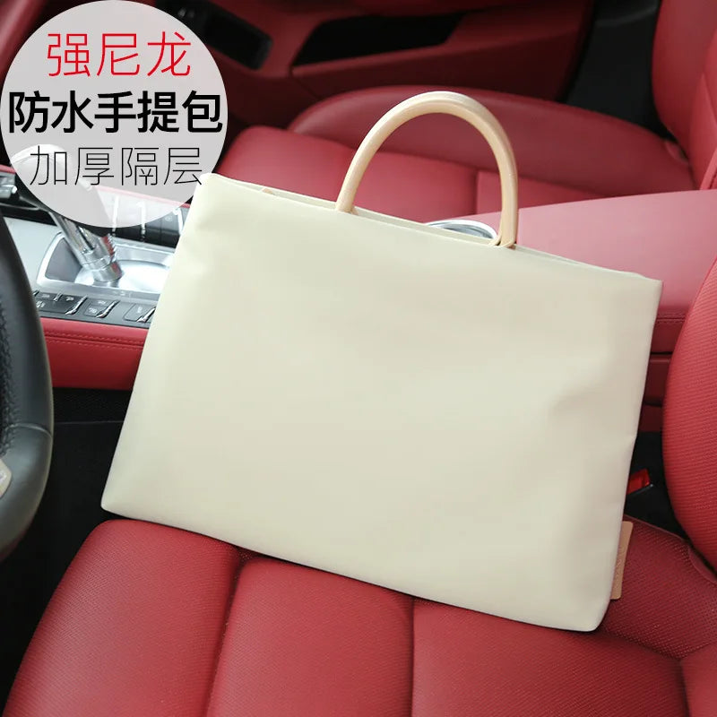 High strength nylon waterproof handbag Computer bag suitable for 13inch - 15inch laptop