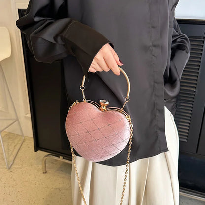 Bolso de mujer estilo marca, bolso de hombro rombal, bolso de mano con forma retro y adorable