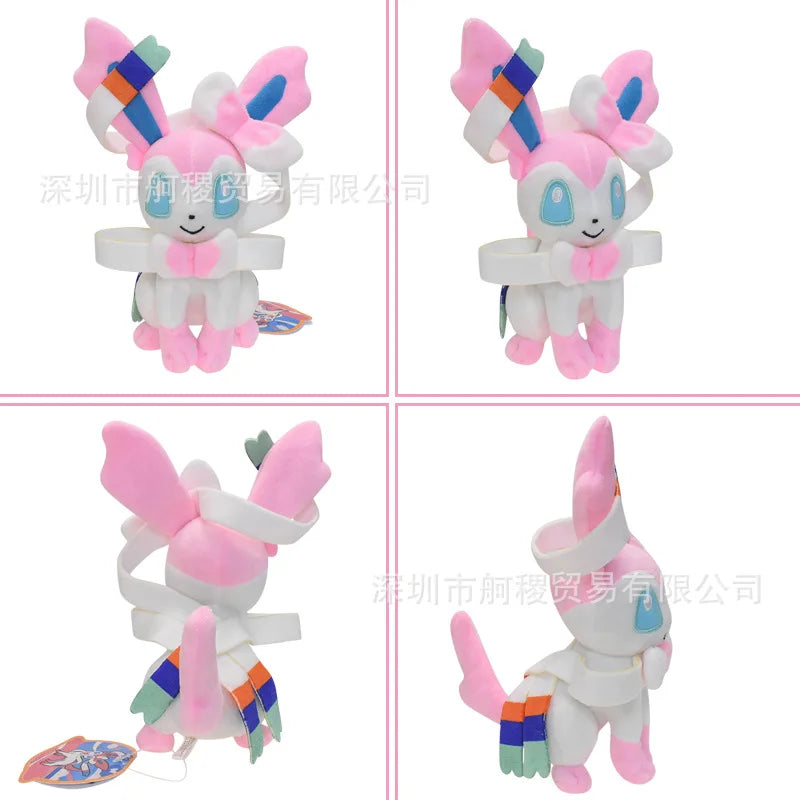 Pokémon Peluche Poupée Jouet 20CM Pikachu Evoli Glaceon Leafeon Umbreon Mentali Jolteon Vaporeon Flareon Elfes de compagnie Cadeau