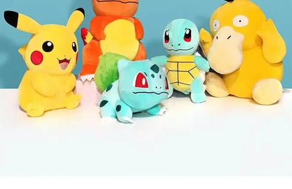 Peluche Pokémon Eeveelution Pikachu Sylveon Leafeonl Espeon Glaceon Umbreon Peluche douce Dessin animé Jouets enfants Cadeau