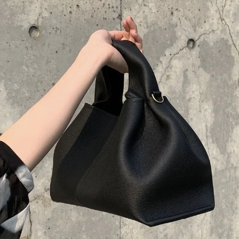 Bolsos de mano de moda con diseño de caja fruncida para mujer, bolsos de hombro tipo caja francesa de diseñador, bolsos cruzados de cuero sintético mate de lujo, bolsos de mano sencillos para mujer