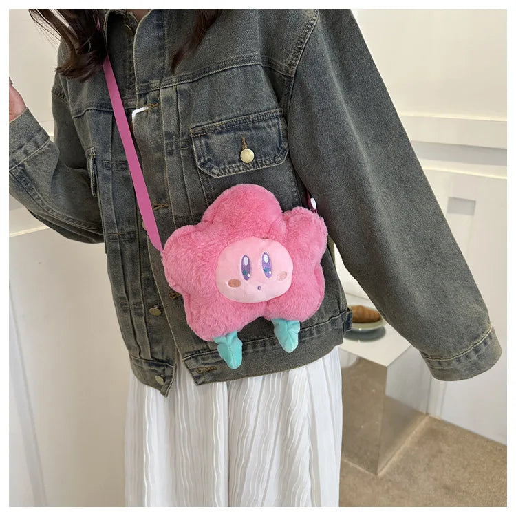 Bolso de peluche Kawaii, bolso bandolera, peluche de anime, gifs de dibujos animados para mujeres y niñas