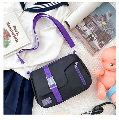 New Japanese Style Crossbody Bags For Women Transparent Pocket Itabag Girl Kawaii Shoulder Bag School JK Messenger Bag ita bag