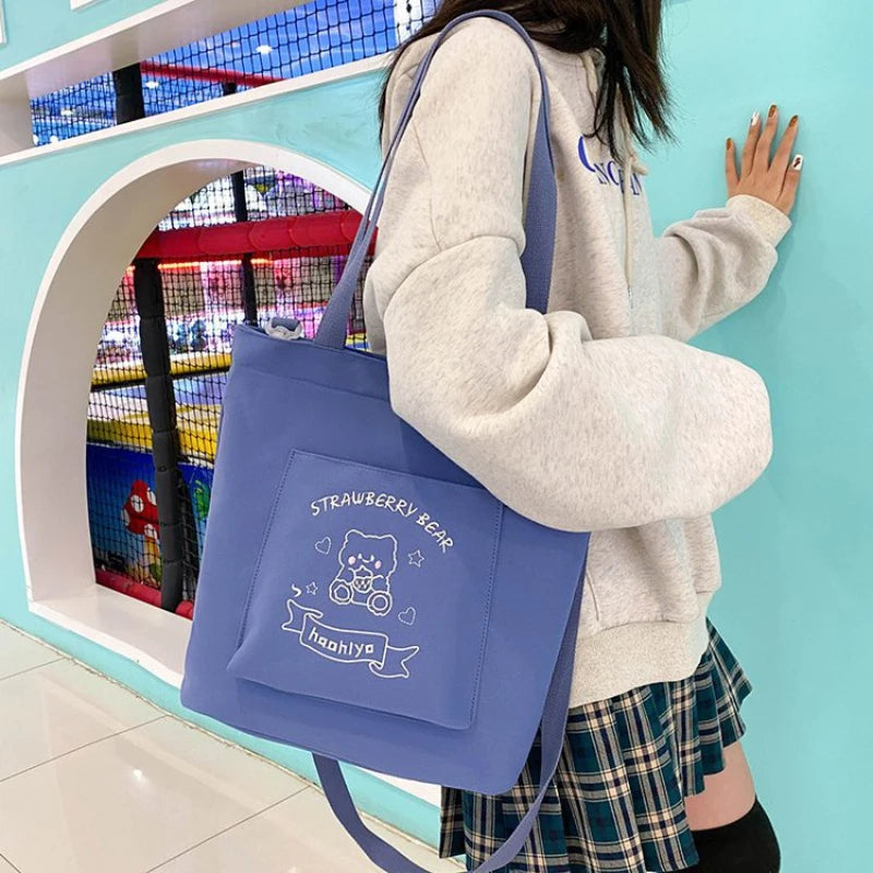 Japanese Preppy Style Itabag Women PVC Transparent Bags ita bag Shoulder Bag Tote Bag Purses and Handbags Student Book Jelly Bag