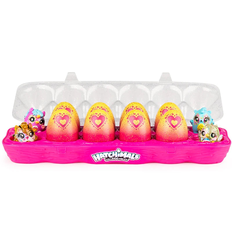 Huevo Hatchimals original S6, serie Royal Family, minihuevos para incubar, colección Magic Genie, juguetes, regalos