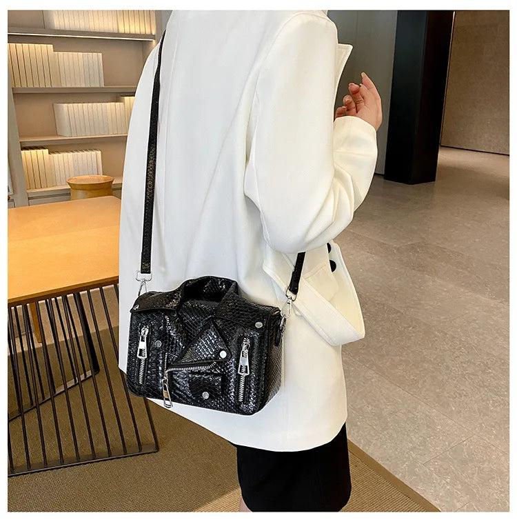 Fashion Jacket Design Crossbody Bag PU Clothes Shape Women Handbag Purse Brand Designer Lady Shoulder Bags Luxury Women's Bag