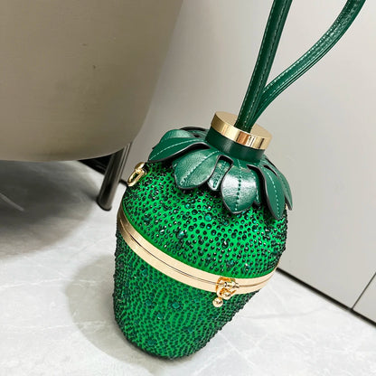 Bolso de mano de noche Bolsos y carteras de lujo Bolsos de hombro de diseñador Bolso de mano Bolso tipo cubo Bolso de banquete de forma linda