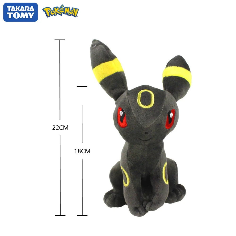 Pokémon Peluche Poupée Jouet 20CM Pikachu Evoli Glaceon Leafeon Umbreon Mentali Jolteon Vaporeon Flareon Elfes de compagnie Cadeau