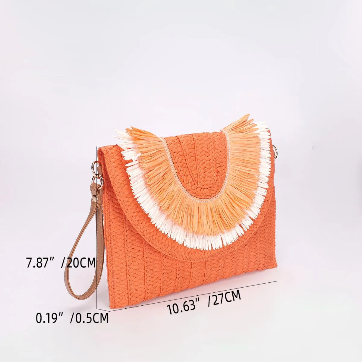 Bolso de mano de paja con borlas y paneles de moda, bolso cruzado de hombro tejido para mujer, bolso de playa hecho a mano, elegante bolso de fiesta de verano 2024