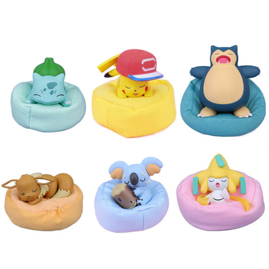 Figurines Pokémon jouets Sommeil Starry Dream Series Figurine d'action Dessin animé Cadeau d'anniversaire