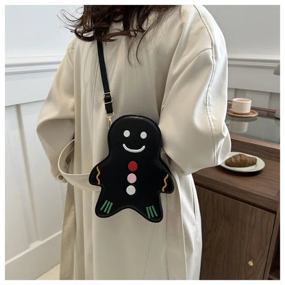 2024 Nouveau sac Kawaii de style japonais pour femmes, sac à bandoulière de dessin animé pour femmes, sac à bandoulière, petit sac pour téléphone et sac à main