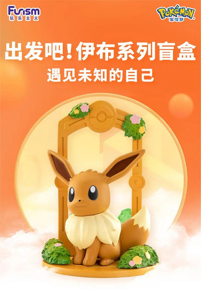 Genuine Pokemon Toys 9 Styles Eevee Sylveon Umbreon Vaporeon Glaceon Flareon Action Figure Kawaii Anime Model Doll Toy Gift