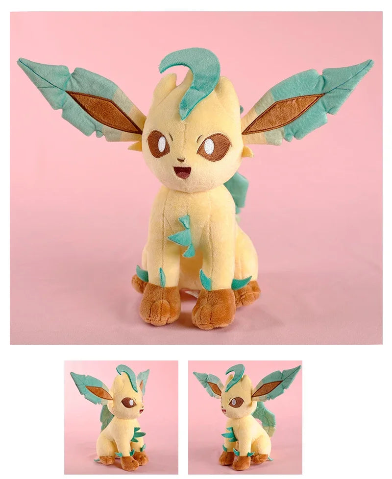 DuoDuoBao Original POKEMON Eevee Sylveon Umbreon Espeon Plush Toy Gengar Pikachu Charizard Plush Doll Soft Kawaii Toys Kids Gift