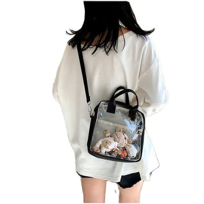 Bolso Itabag japonés Kawaii para mujer, de PVC transparente, nuevo bolso cruzado de verano, bolsos de mano y carteras, bolso de hombro, bolso Ita, bolsa para mujer