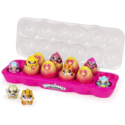 Huevo Hatchimals original S6, serie Royal Family, minihuevos para incubar, colección Magic Genie, juguetes, regalos