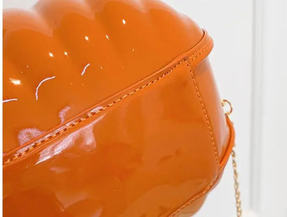 Halloween Gifts Cute Pumpkin Shape Bag 2023 New Fashion Personality Design Foreign Style Portable Shoulder Chain Bag