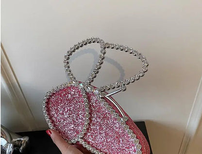 Sac de soirée papillon de créateur de mode sac à main élégant pour femme pochette en diamant sac brillant pour soirée dansante bal banquet