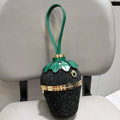 Bolso de mano de noche Bolsos y carteras de lujo Bolsos de hombro de diseñador Bolso de mano Bolso tipo cubo Bolso de banquete de forma linda