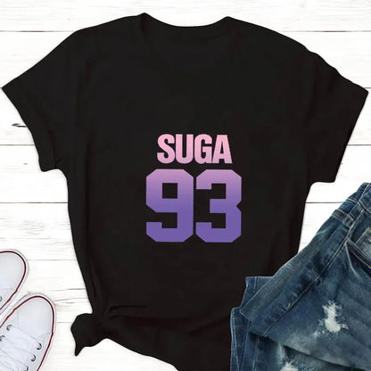 Tops for Women V(taehyung) Jungkook Fan T Shirt Women Suga Kpop Harajuku Tshirt Woman Tshirts Aesthetic Clothes