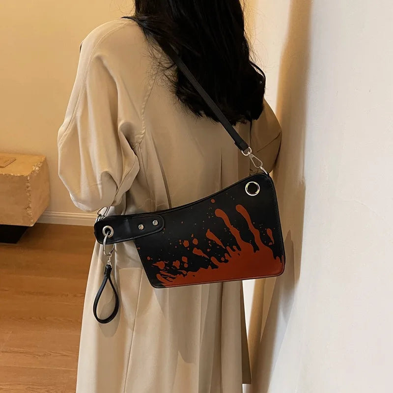 Sac à bandoulière mignon pour femme, pochette en forme de couteau amusant, petit téléphone portable