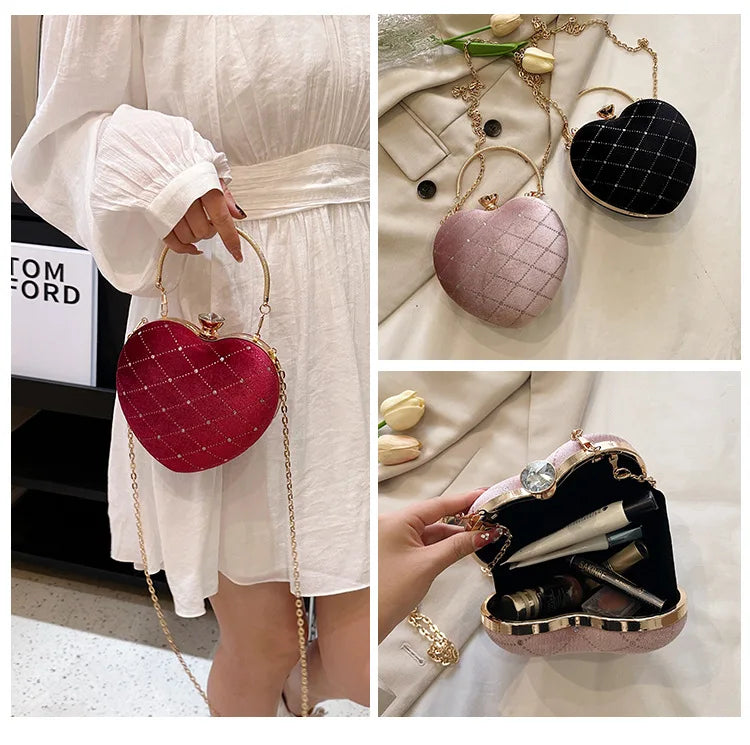 Bolso de mujer estilo marca, bolso de hombro rombal, bolso de mano con forma retro y adorable