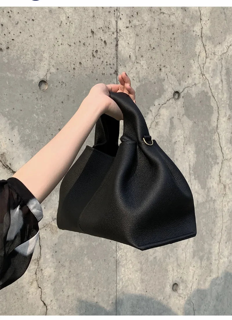 Bolsos de mano de moda con diseño de caja fruncida para mujer, bolsos de hombro tipo caja francesa de diseñador, bolsos cruzados de cuero sintético mate de lujo, bolsos de mano sencillos para mujer