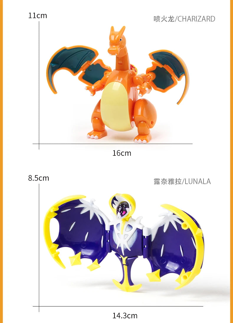 12 Styles Pokemon Figures Toys Variant Ball Model Pikachu Lucario Pocket Monsters Koga Ninja Frog Action Figure Toy Gift