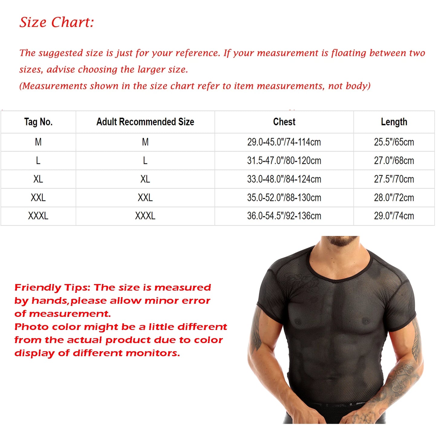 YiZYiF Sexy Mens Mesh Clubwear T Shirts Super Soft Mesh Undershirt See-Through Breathable Men T-Shirt Sexy Tops Dance Wear