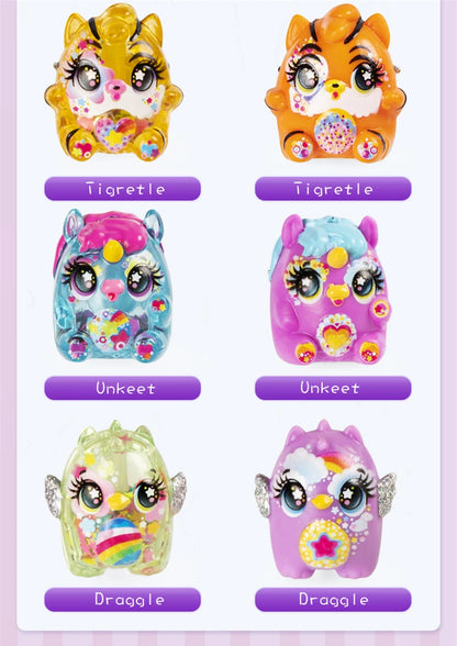 Huevo Hatchimals original S6, serie Royal Family, minihuevos para incubar, colección Magic Genie, juguetes, regalos