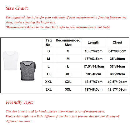 YiZYiF Men See-through Mesh Fitness Tshirt Fishnet Muscle Tops  Sleeveless T-Shirt Vest  S-L