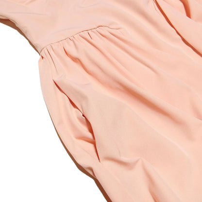 Dropshipping Vestido de verano rosa 2024 Recién llegados Vestido midi elegante con tirantes finos Vestido ajustado y acampanado Ropa sexy para mujer