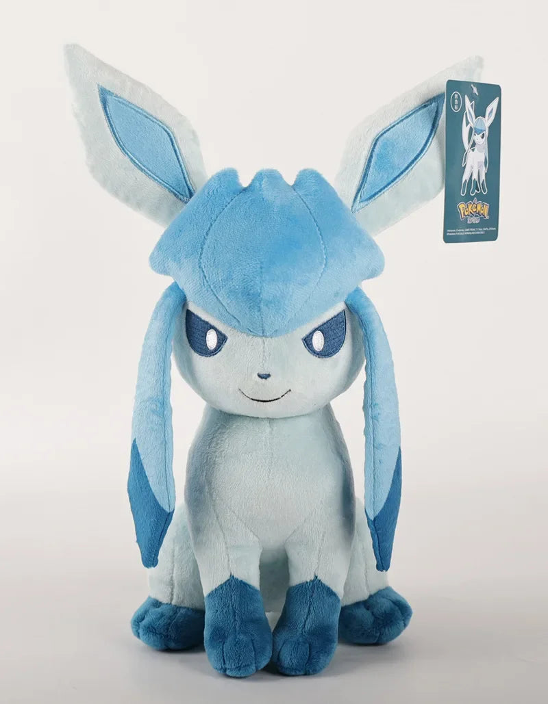 Peluche Pokémon Eeveelution Pikachu Sylveon Leafeonl Espeon Glaceon Umbreon Peluche douce Dessin animé Jouets enfants Cadeau